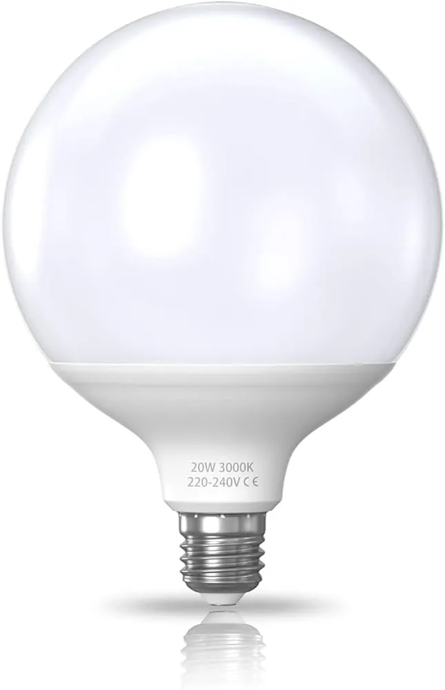 LED ROUND BULB 20W E27 3000K