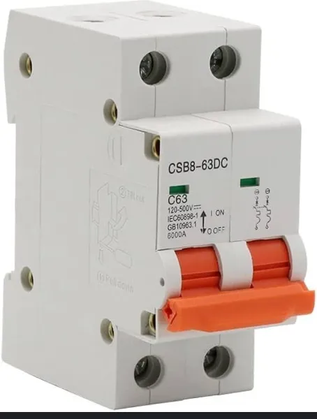 MET MCB BREAKER 2P 63A