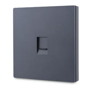 MFZ 1G COMPUTER SOCKET CAT6 7X7 GRAY