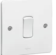 VGT 2GANG 1WAY SWITCH 10A 7X7